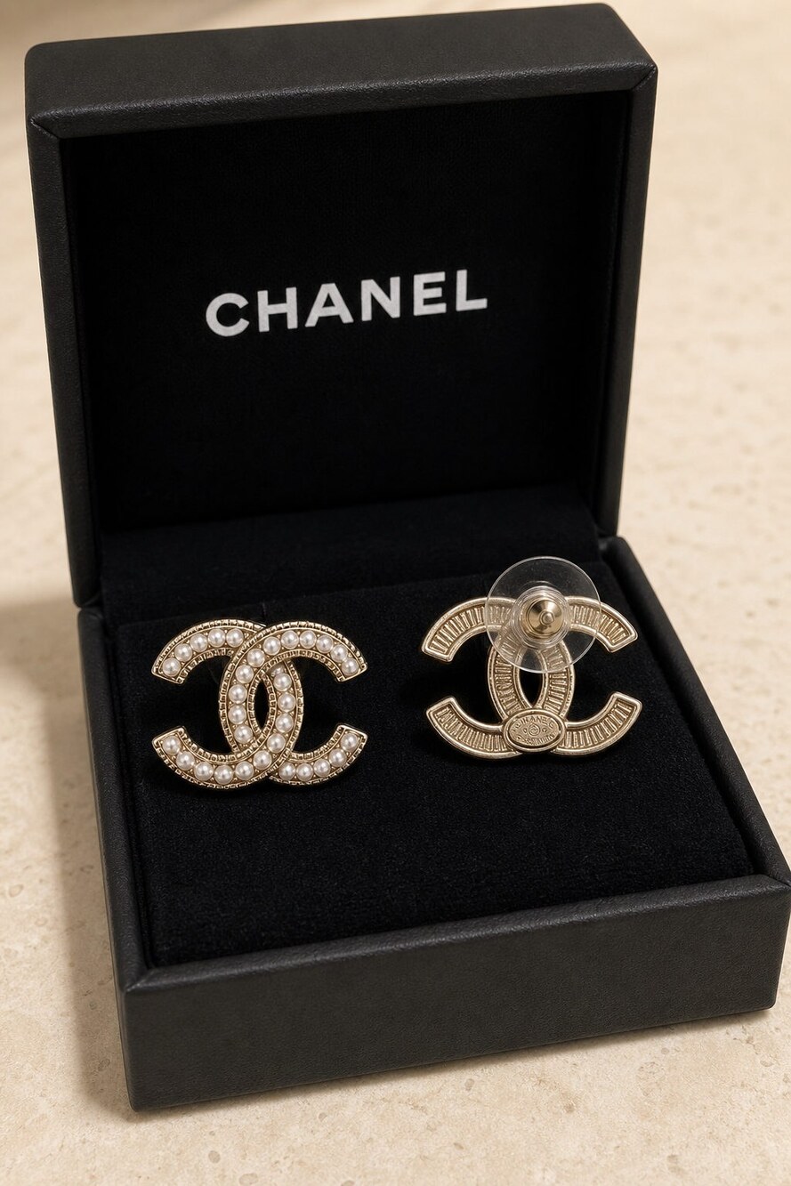 CHANEL Classic Parisian Earrings Style 31 | New with Box - Picture 5 of 9